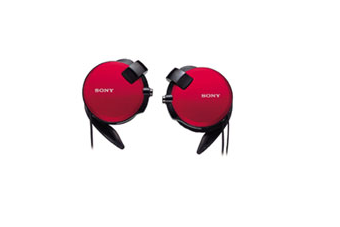 SONY耳掛型立體聲耳機(紅) MDR-Q68LW/RQE