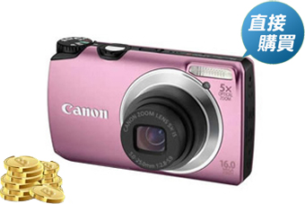 Canon PowerShot A3300IS 數位相機 公司貨 粉色 or 樂幣145點