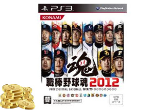 職棒野球魂 2012 -PS3 日文版 or 樂幣50點